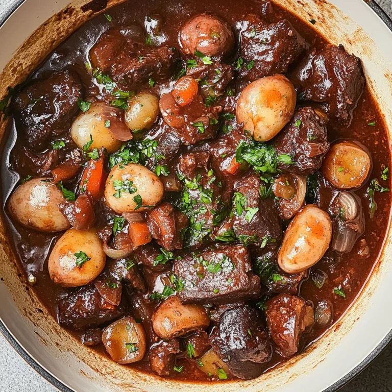 Beef Bourguignon Recipe: Comforting and Gourmet Delight