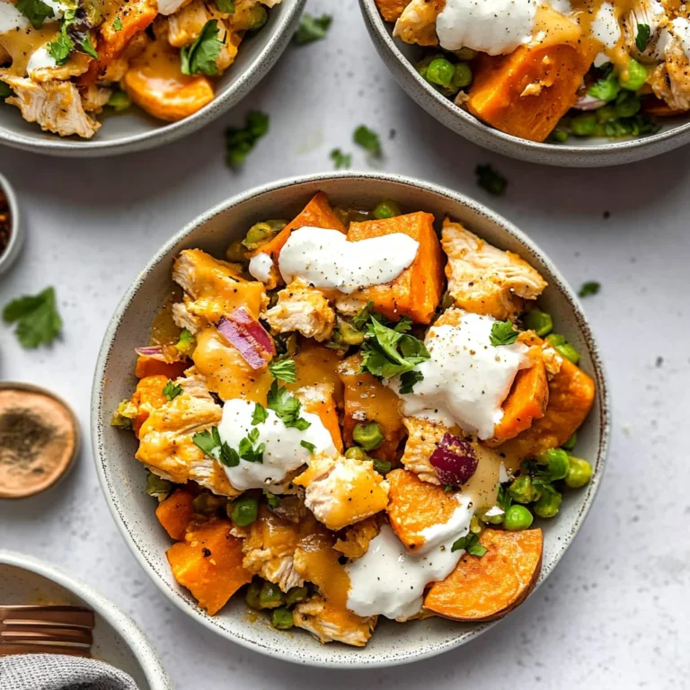 Buffalo Chicken Sweet Potato Casserole: A Hearty Delight