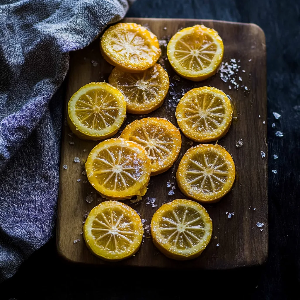 Candied Lemon Slices: Sweet and Tangy Delight Awaits