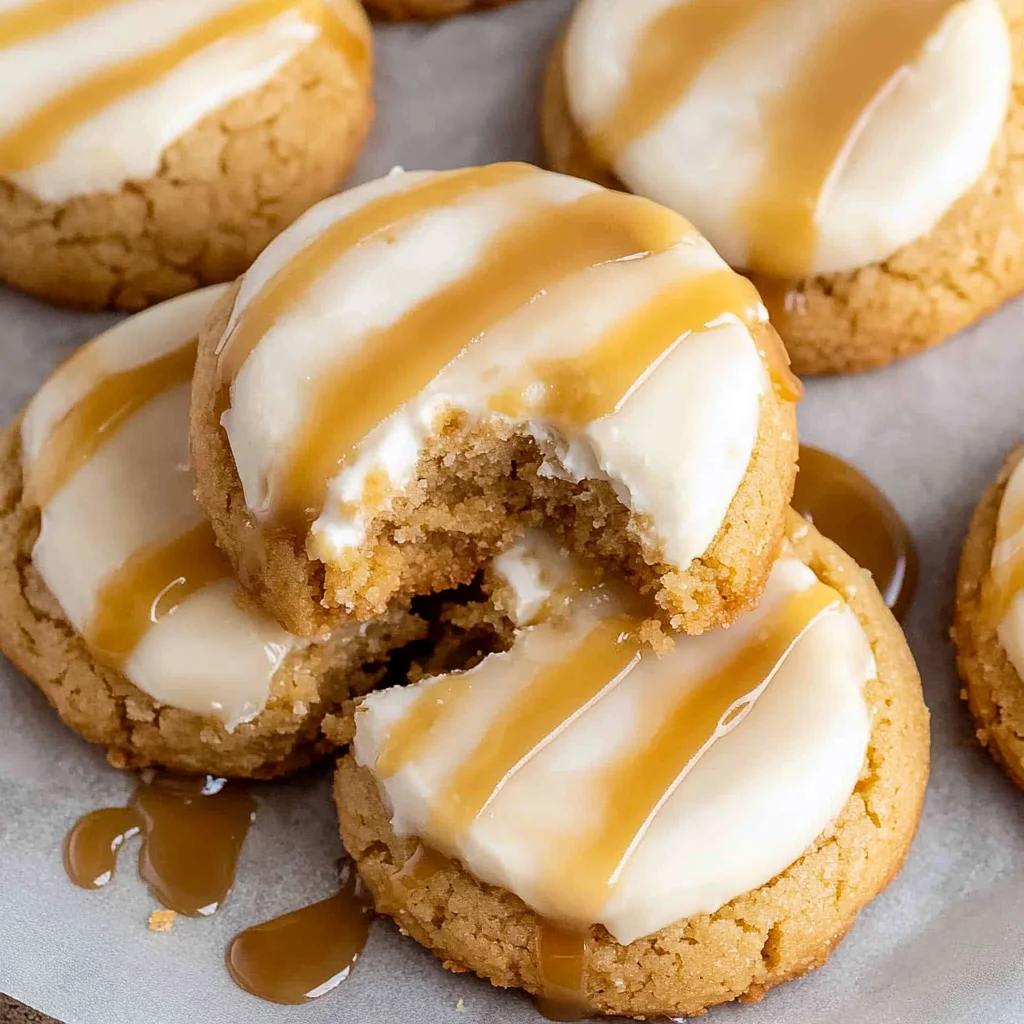 Copycat Crumbl Salted Caramel Cheesecake Cookies: Irresis…