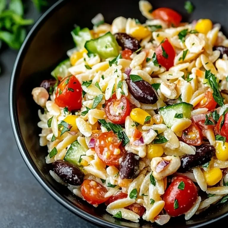 Cowboy Orzo Salad: A Zesty Delight for Every Occasion