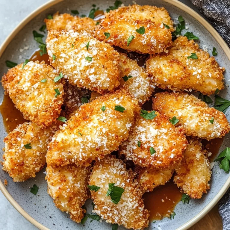 Crispy Air Fryer Parmesan Chicken is a must-try!