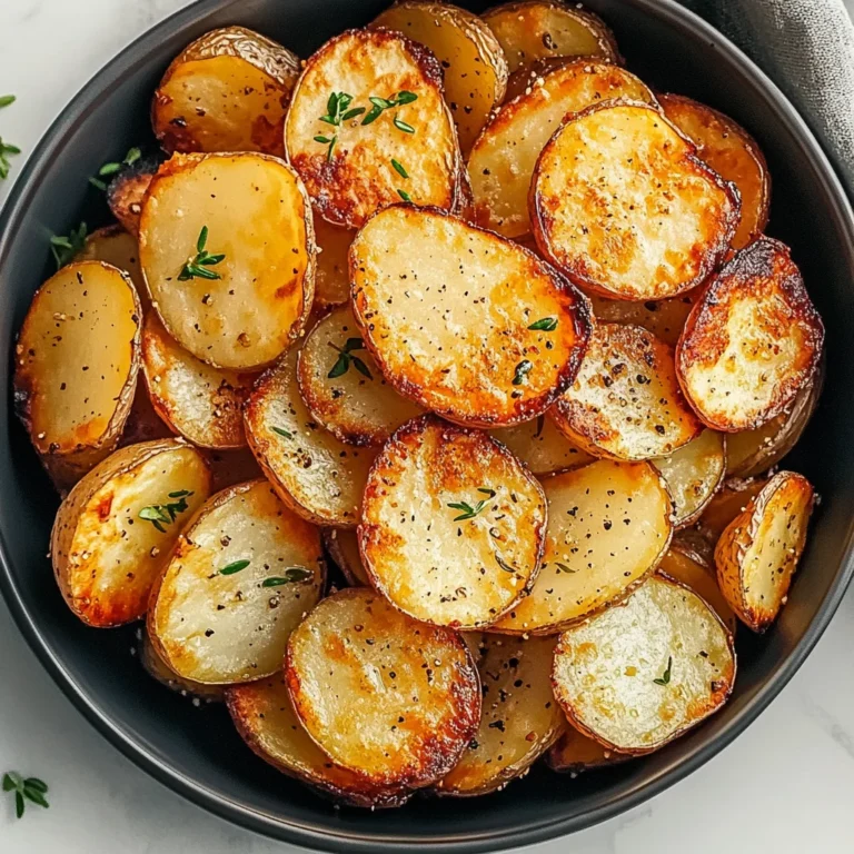 Crispy Air Fryer Sliced Potatoes: Golden and Irresistible
