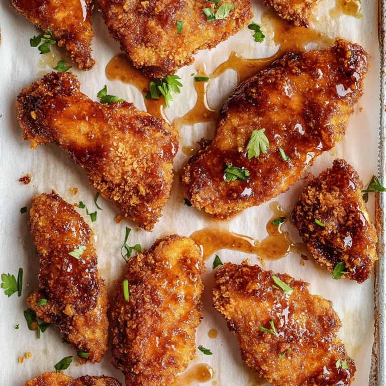 Crispy Baked Hot Honey Chicken: Your New Favorite Comfort…