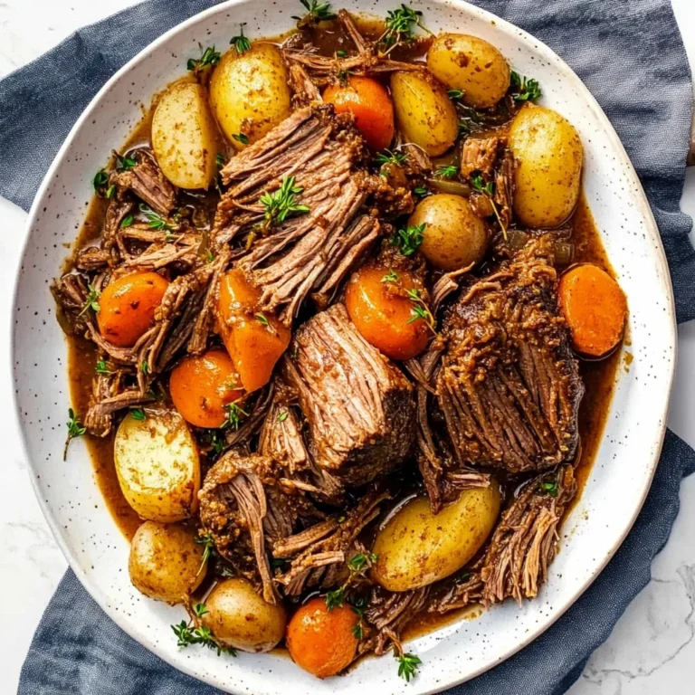 Crock Pot Pot Roast: Melt-in-Your-Mouth Goodness