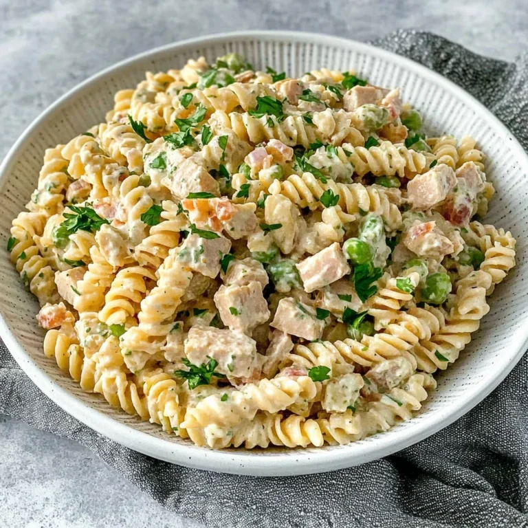 Easy Tuna Pasta Salad: Light and Refreshing Delight