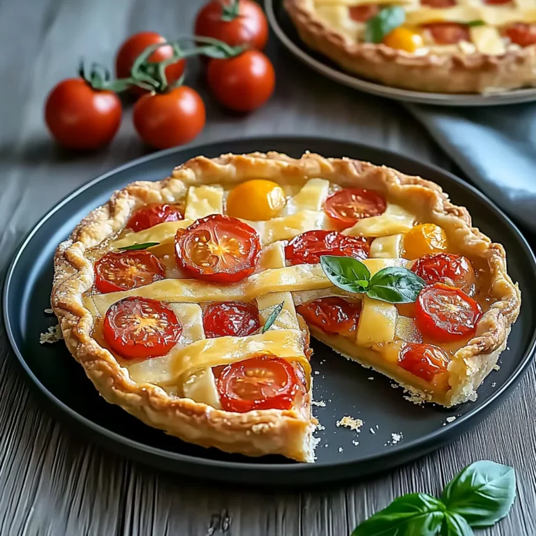 Flavorful Cherry Tomato Pie: A Summer Delight!