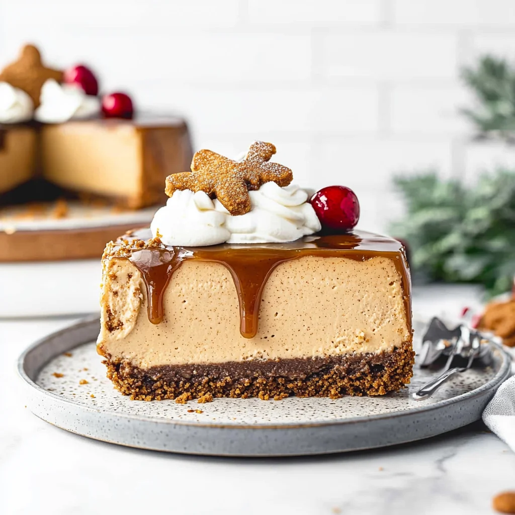 Gingerbread Cheesecake: Cozy and Indulgent Delight
