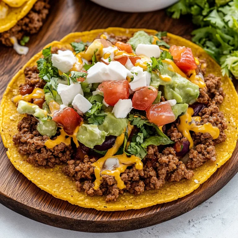 Ground Beef Tostadas: Savory Crunch Awaits You!