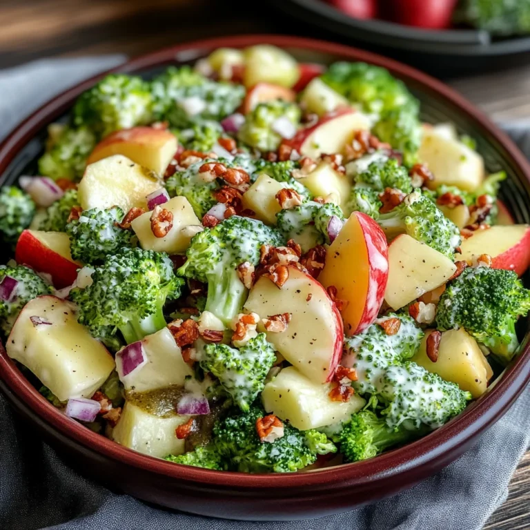 Honeycrisp Apple Broccoli Salad: A Crunchy Delight