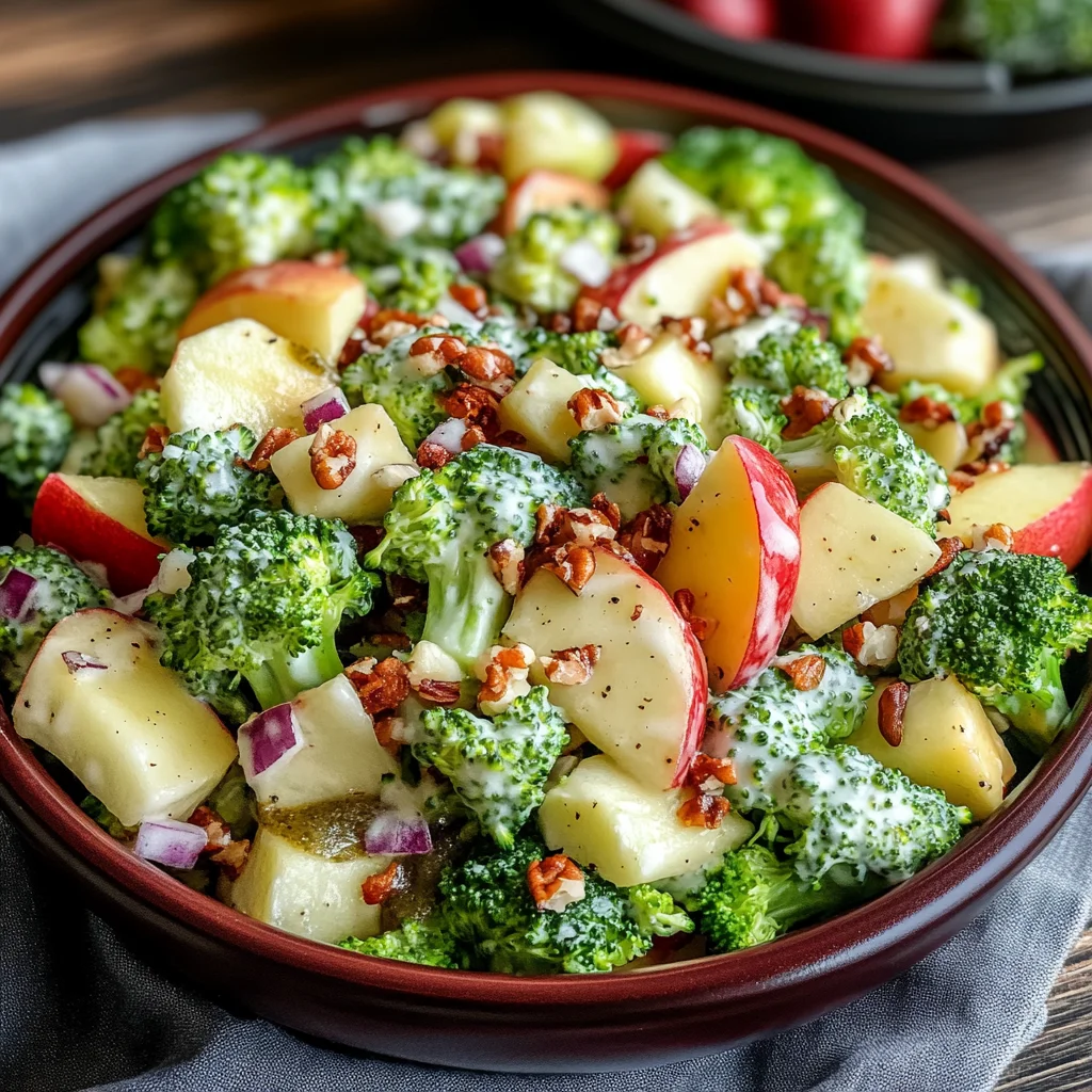 Honeycrisp Apple Broccoli Salad: A Crunchy Delight