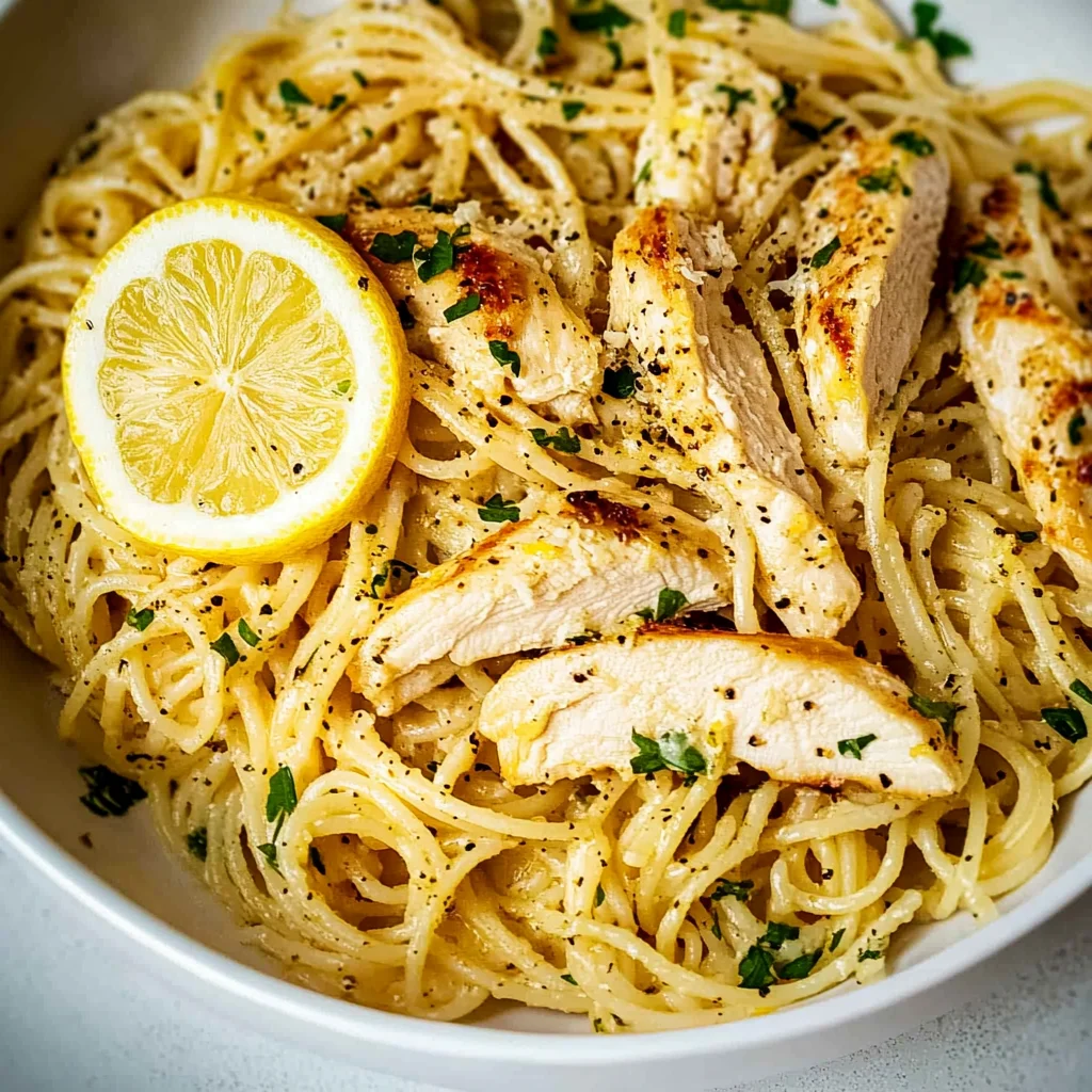 Lemon Chicken Pasta: Zesty and Comforting Delight