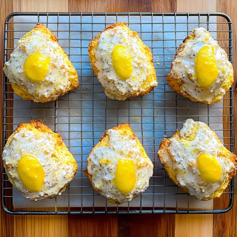 Meyer Lemon Scones: Zesty and Buttery Bliss