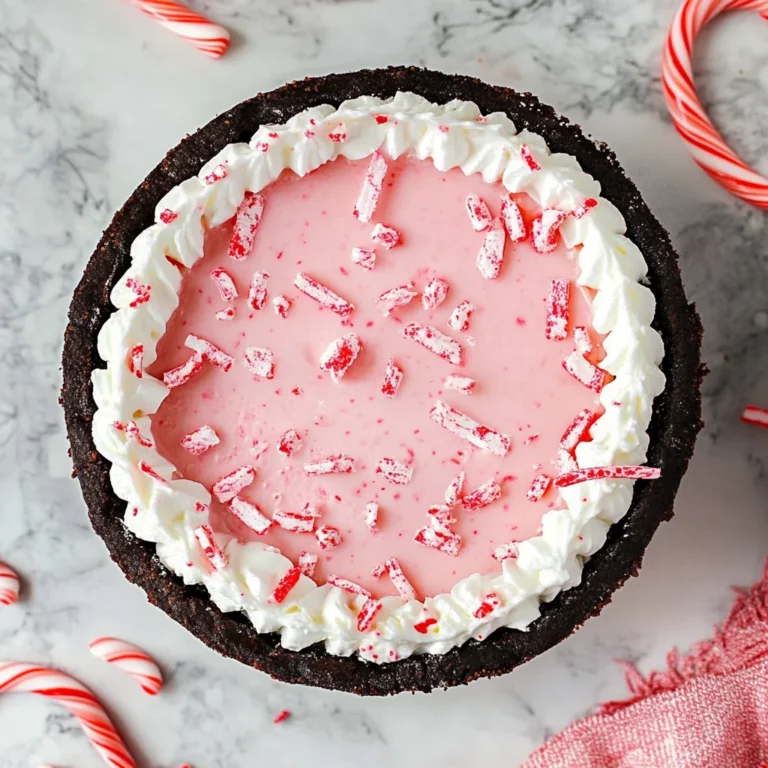 No Bake Christmas Peppermint Pie: The Ultimate Holiday Treat
