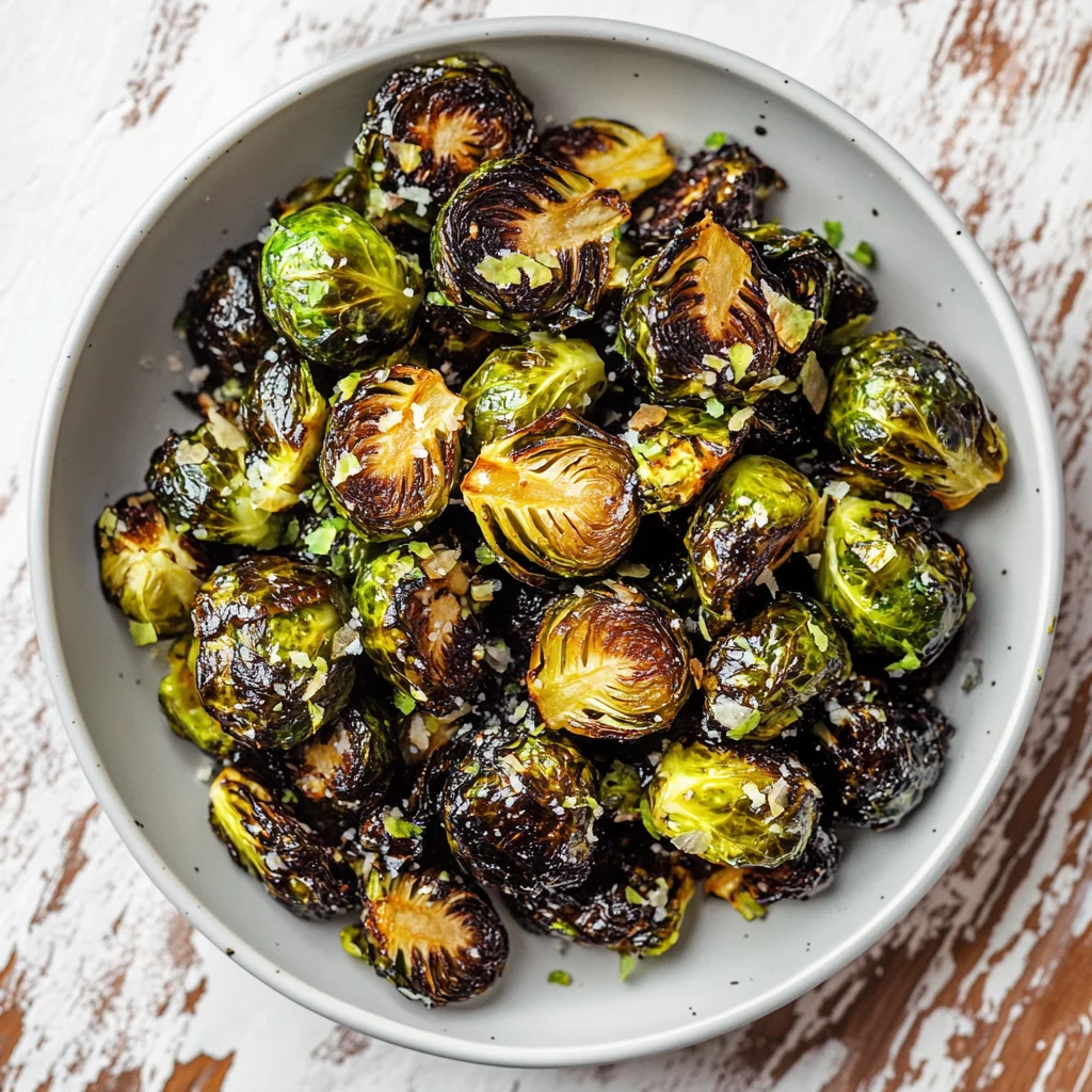 Restaurant-Style Brussels Sprouts Recipe: Crispy & Flavorful