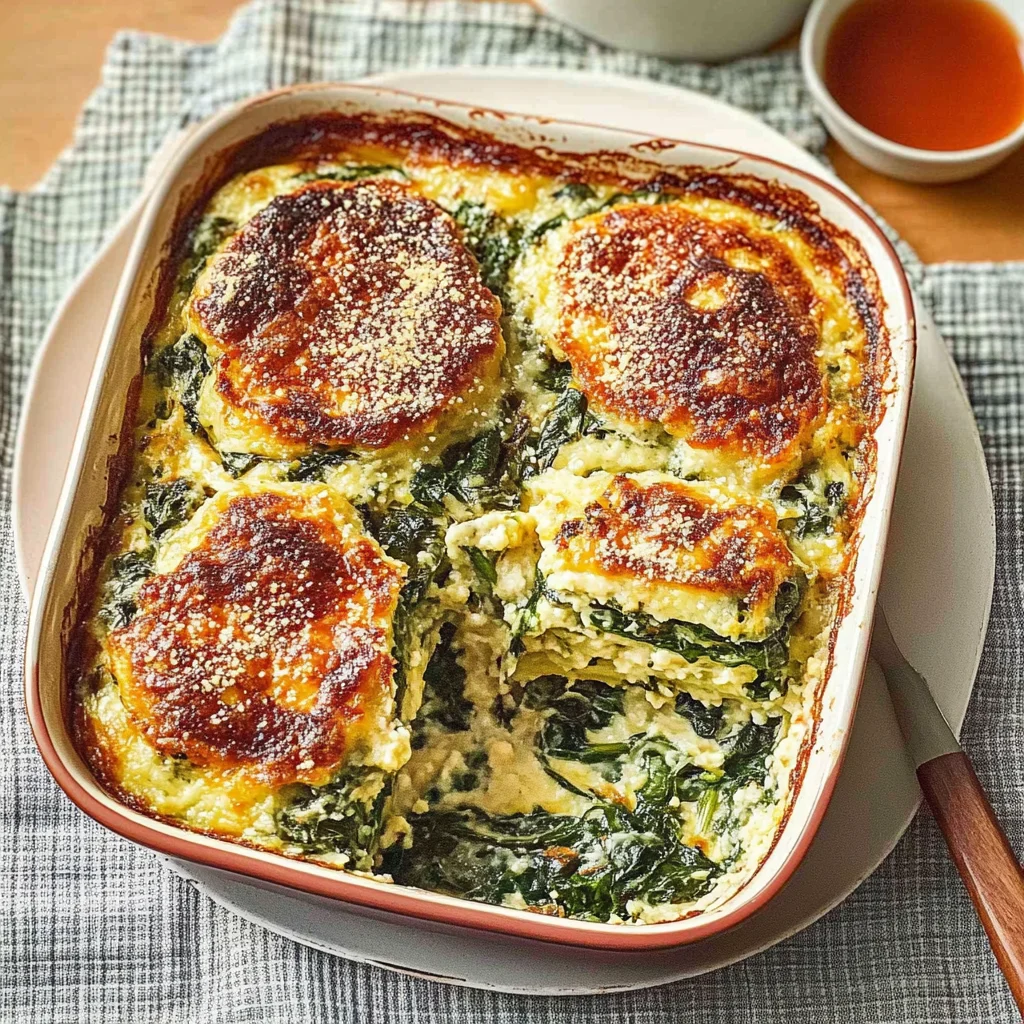 Spinach Florentine Breakfast Casserole: Cozy Comfort Food