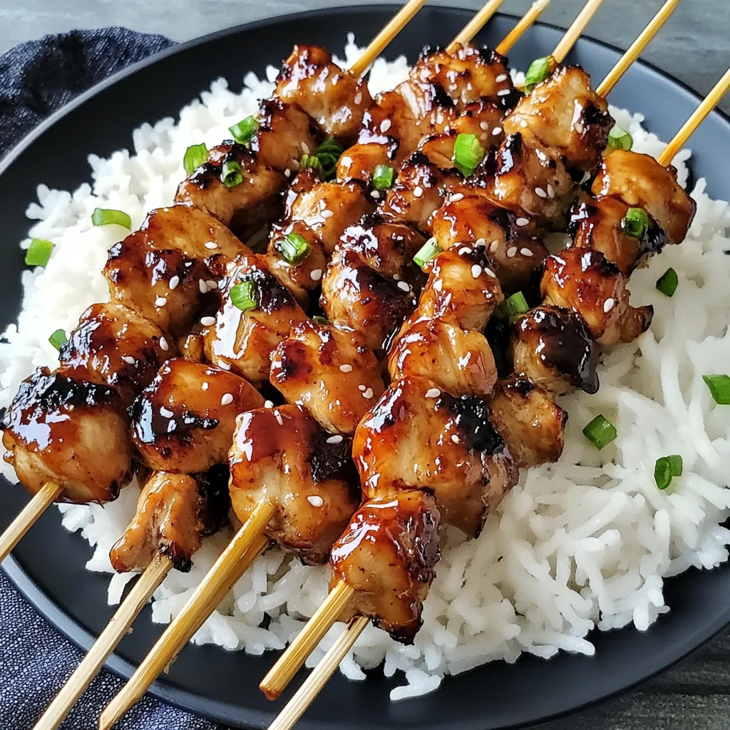 Teriyaki Chicken Skewers: Juicy Summer Perfection