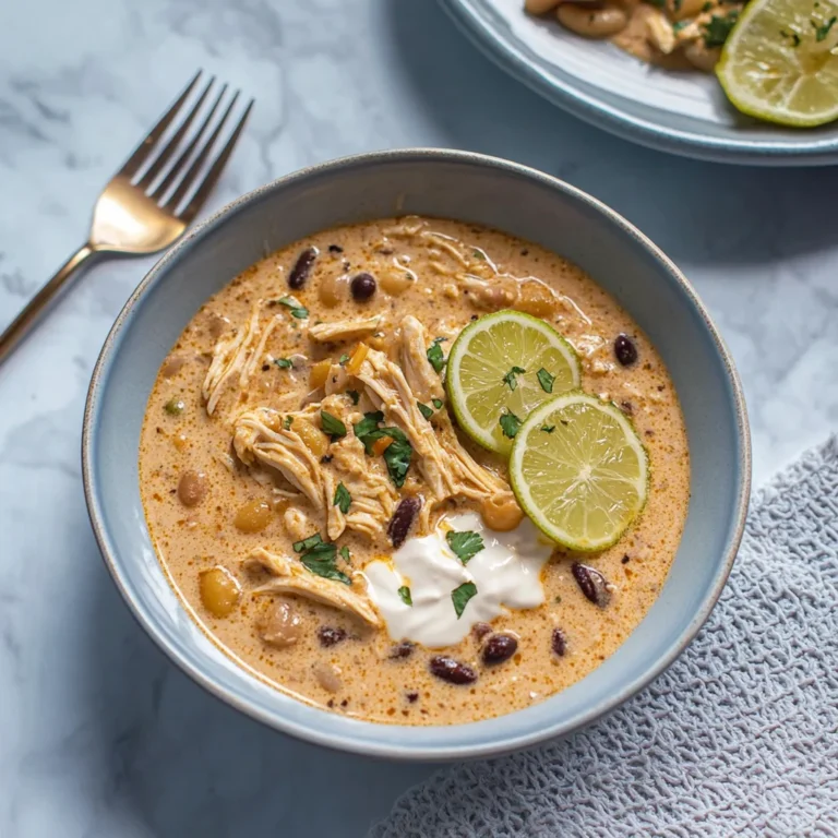White Chicken Chili Recipe with Cream Cheese: Creamy Delight
