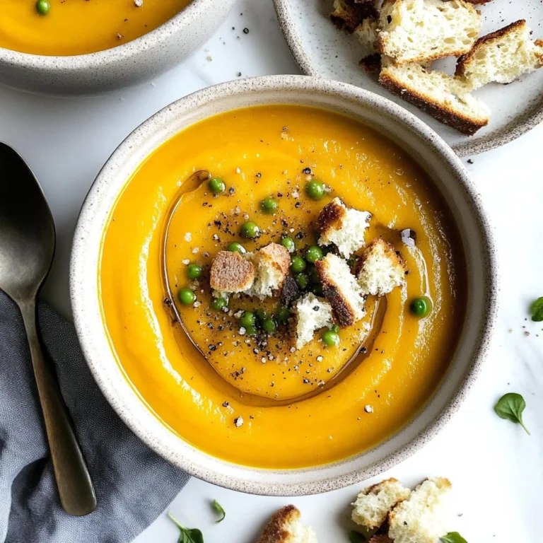 protein-packed butternut squash soup: Cozy Comfort Awaits