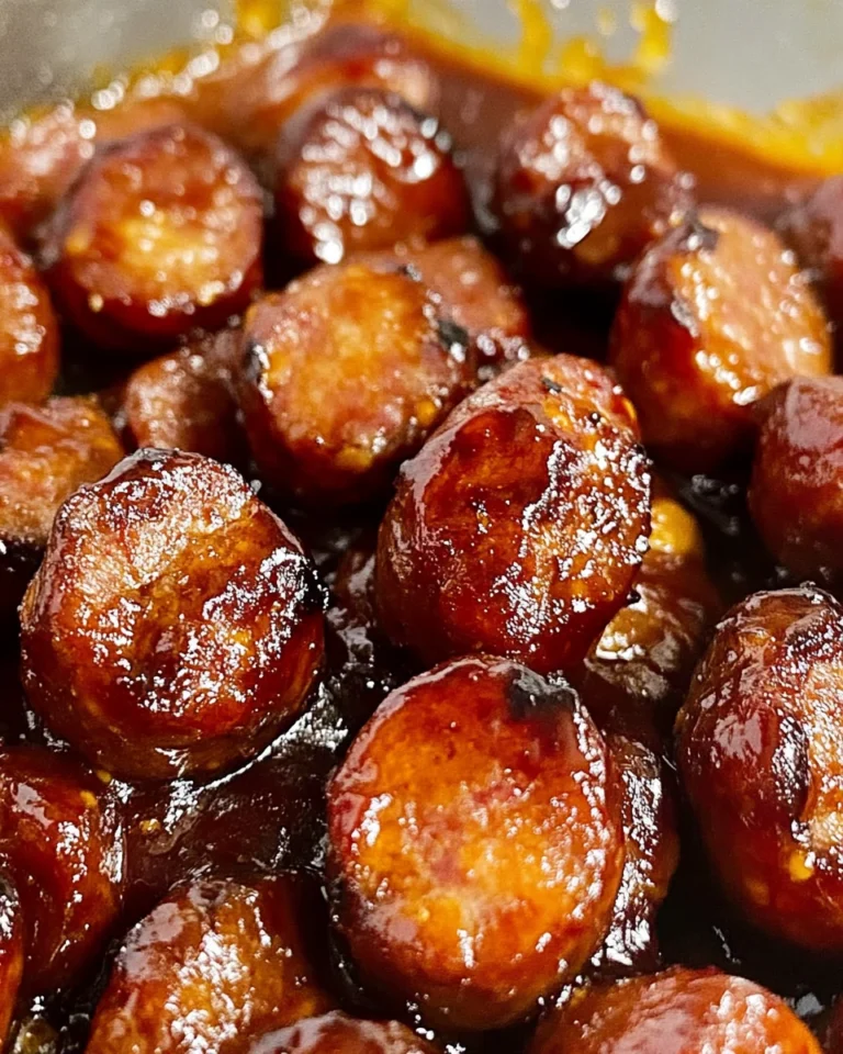 BBQ Sausage Bites