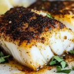 Baked Blackened Cod