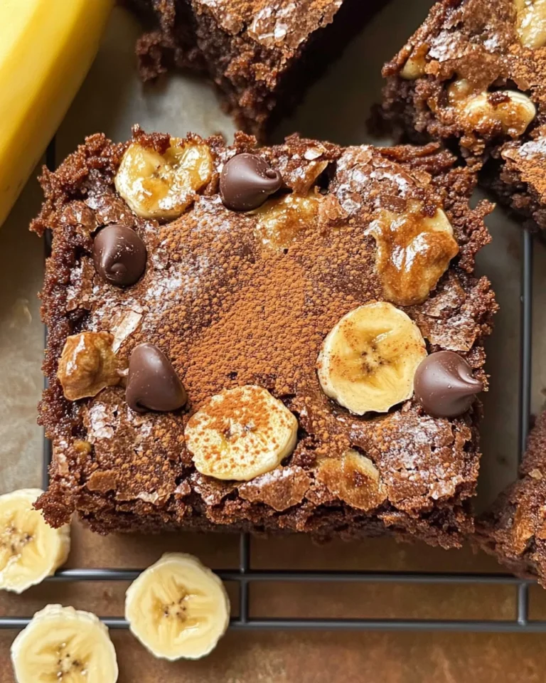 Banana Bread Brownies: A Sweet Twist Every Banana Lover Craves