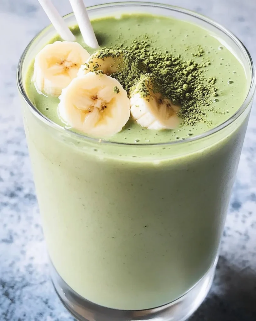 Banana Matcha Smoothie
