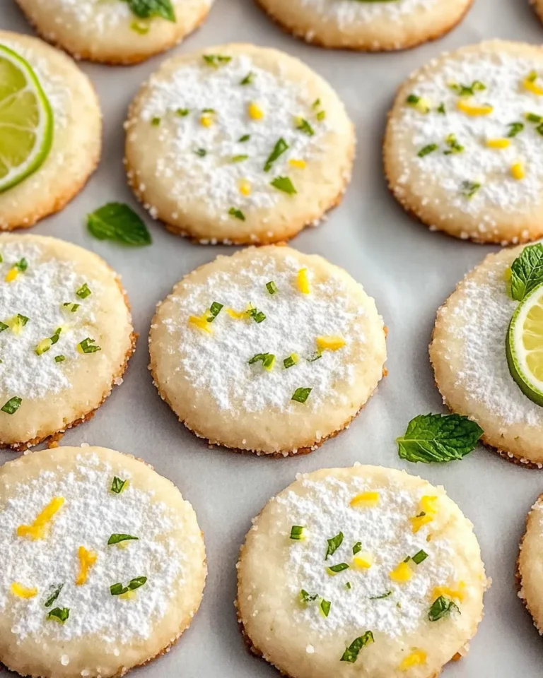 Best Mojito Sugar Cookies