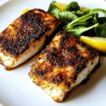 Blackened Cod