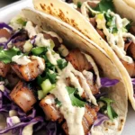 Blackened Seared Tuna Tacos Recipe