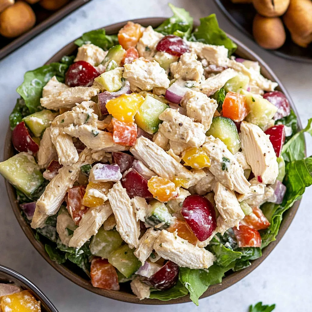 Chicken Salad: Refreshingly Zesty and Light