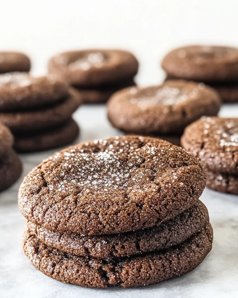 Chocolate Sugar Cookies