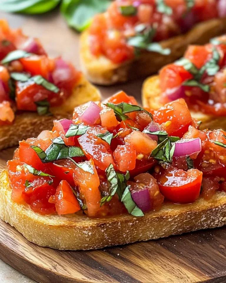 Classic Bruschetta