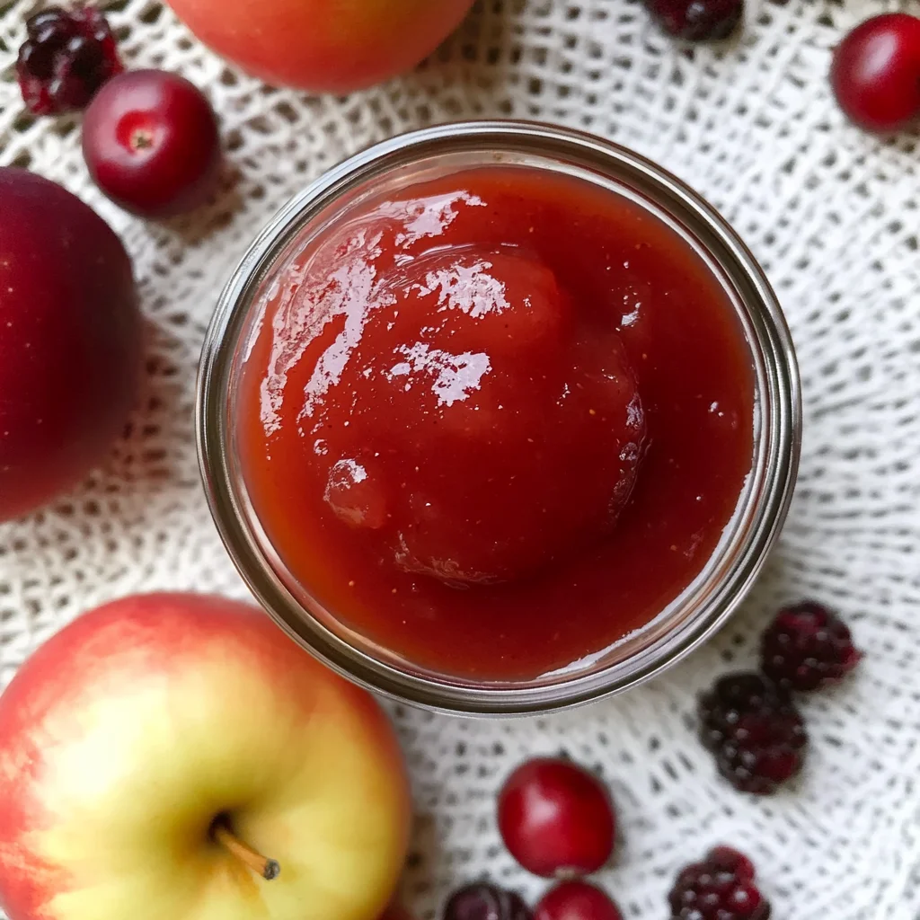 Cranberry Apple Butter Recipe: Cozy and Delicious Spread