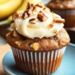 Cream Cheese Banana Muffins