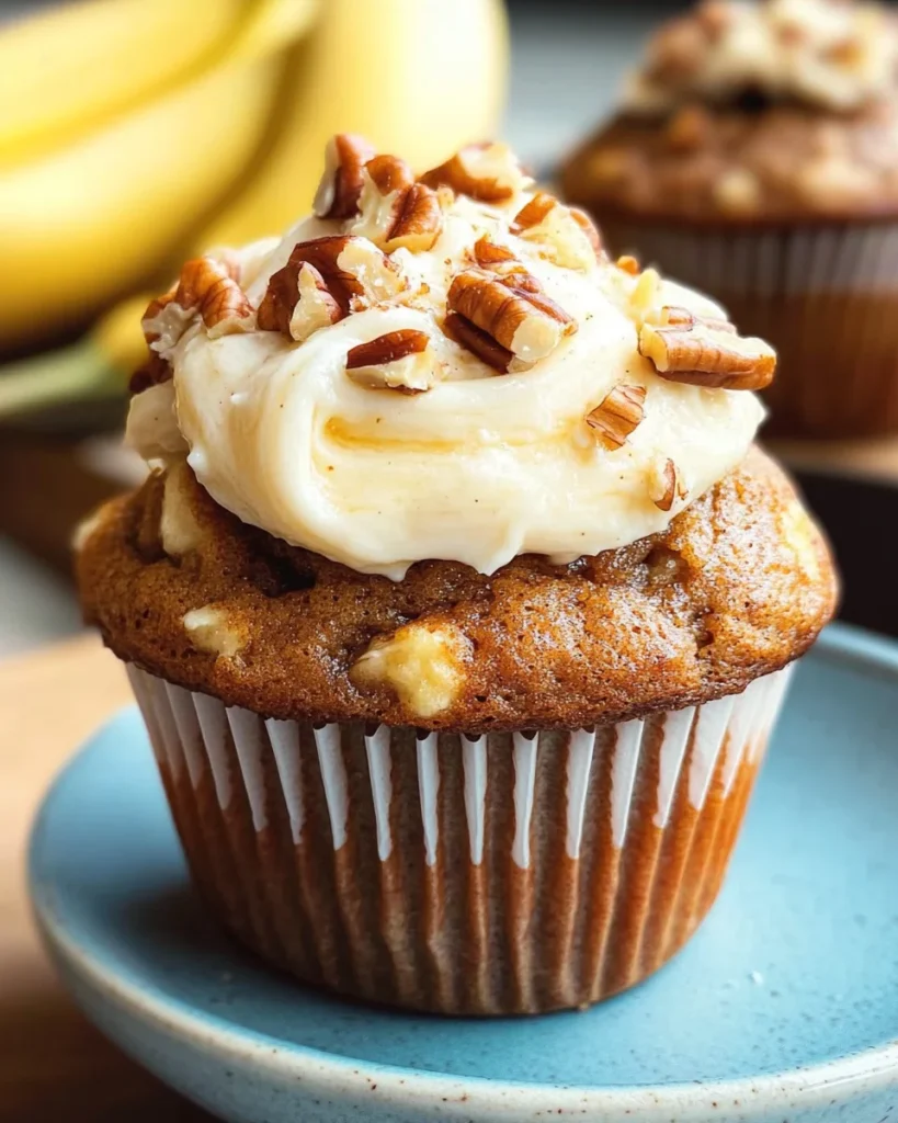 Cream Cheese Banana Muffins