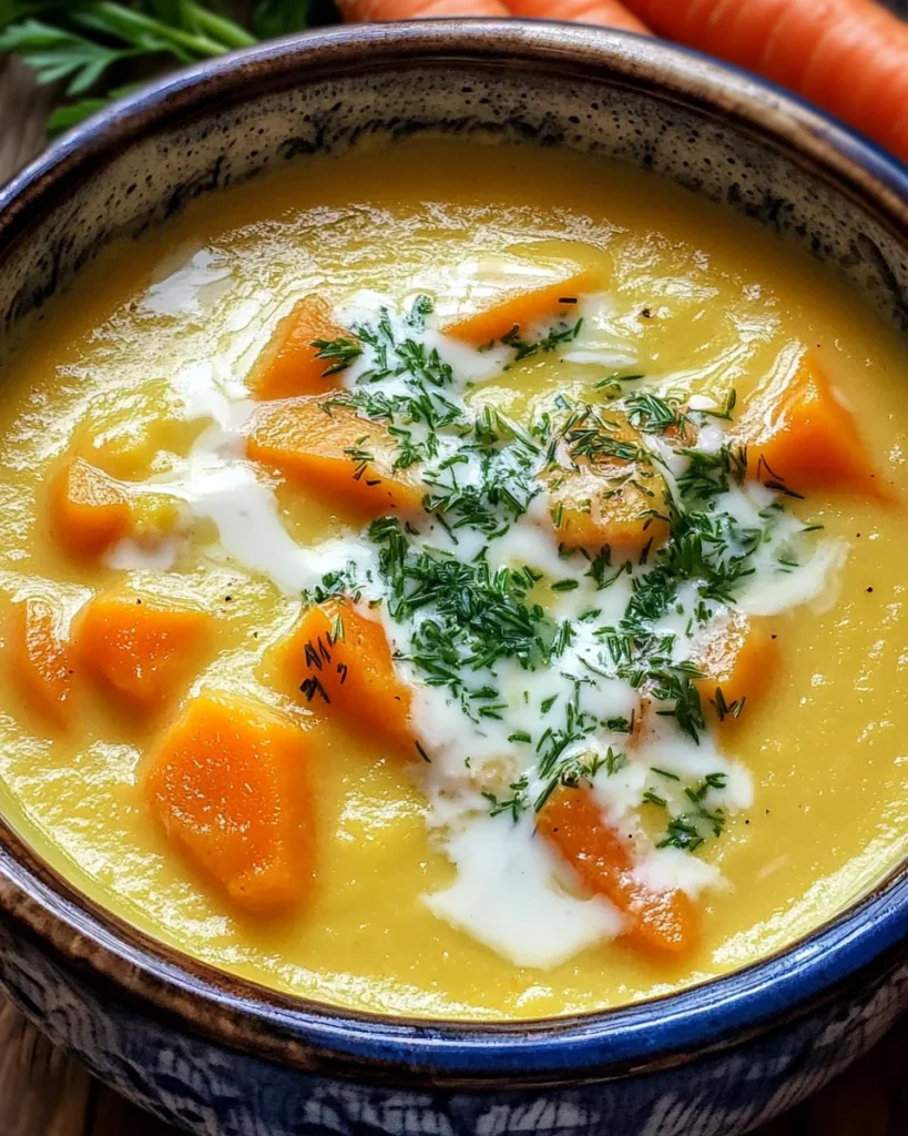 Creamy Carrot Soup