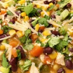 Creamy Chicken Enchilada Soup (Easy One-Pot Recipe)