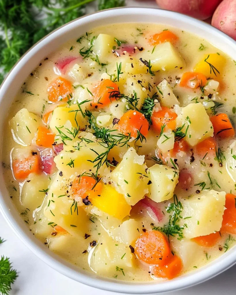 Creamy Potato & Dill Soup ('Koperkowa')