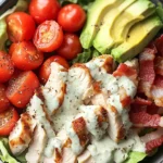 Creamy Ranch BLT Chicken Salad Bowl
