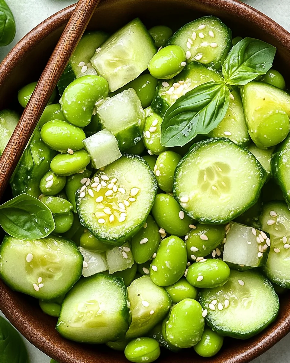Cucumber Edamame Salad: Your New Favorite Make-Ahead Dish
