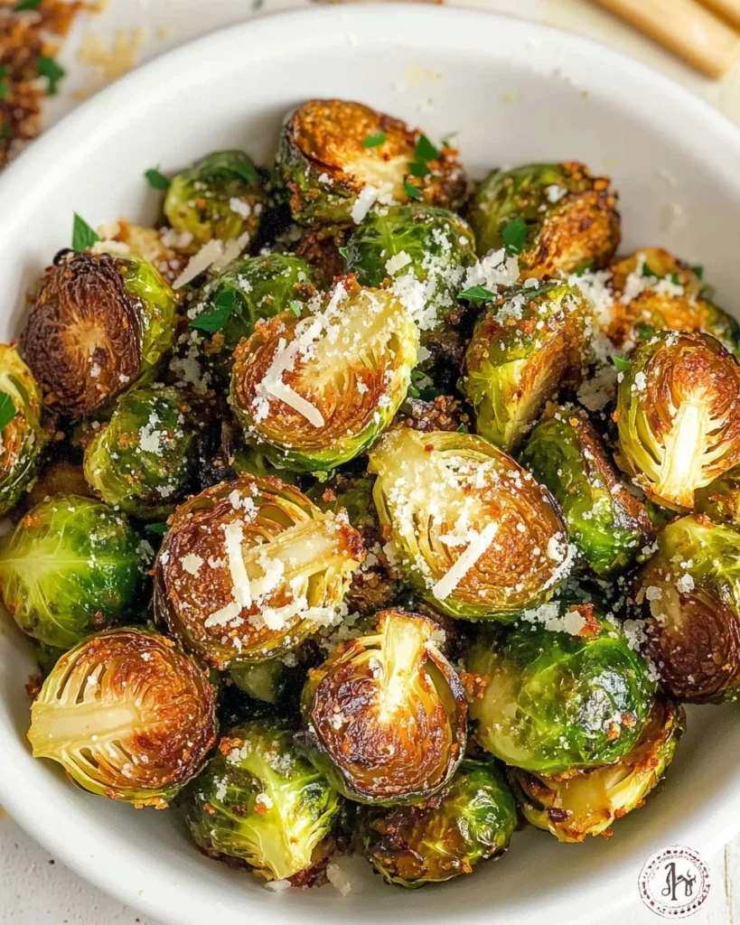 Delicious Garlic Butter Roasted Brussels Sprouts: A Flavorful Side Dish Recipe