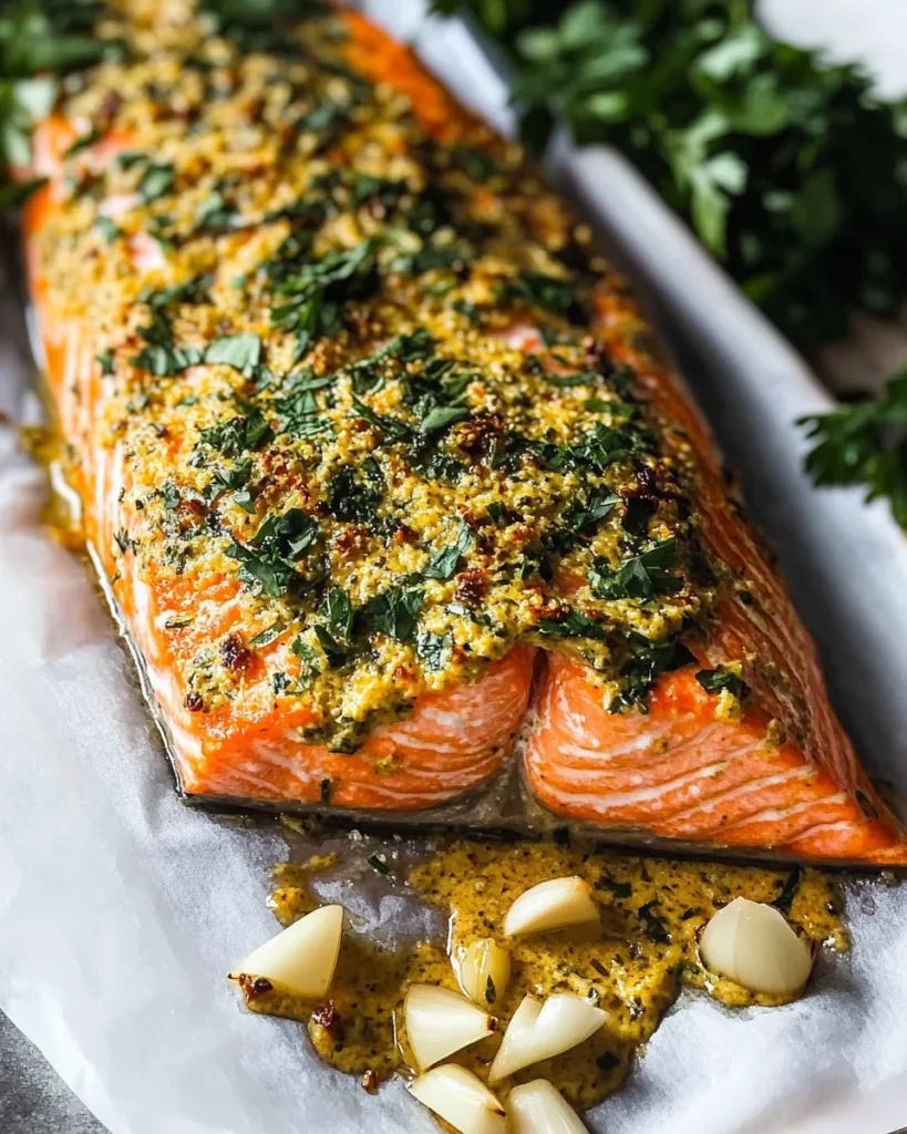 Dijon Baked Salmon