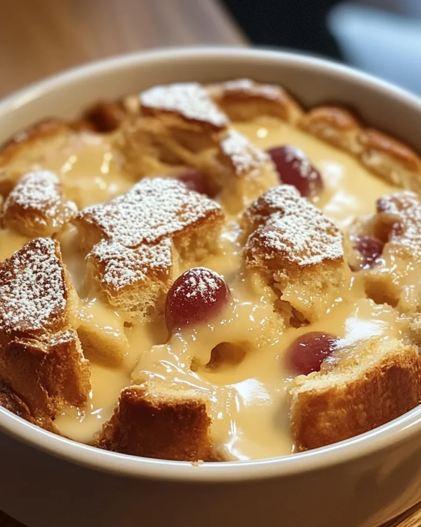 Eggnog Bread Pudding