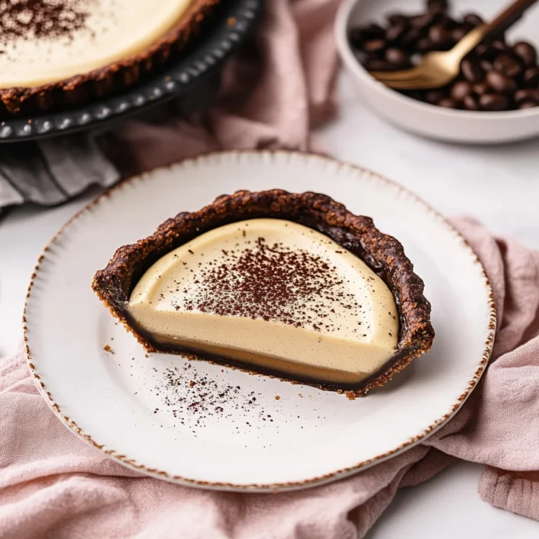 Espresso Custard Pie: Decadent Delight Awaits You