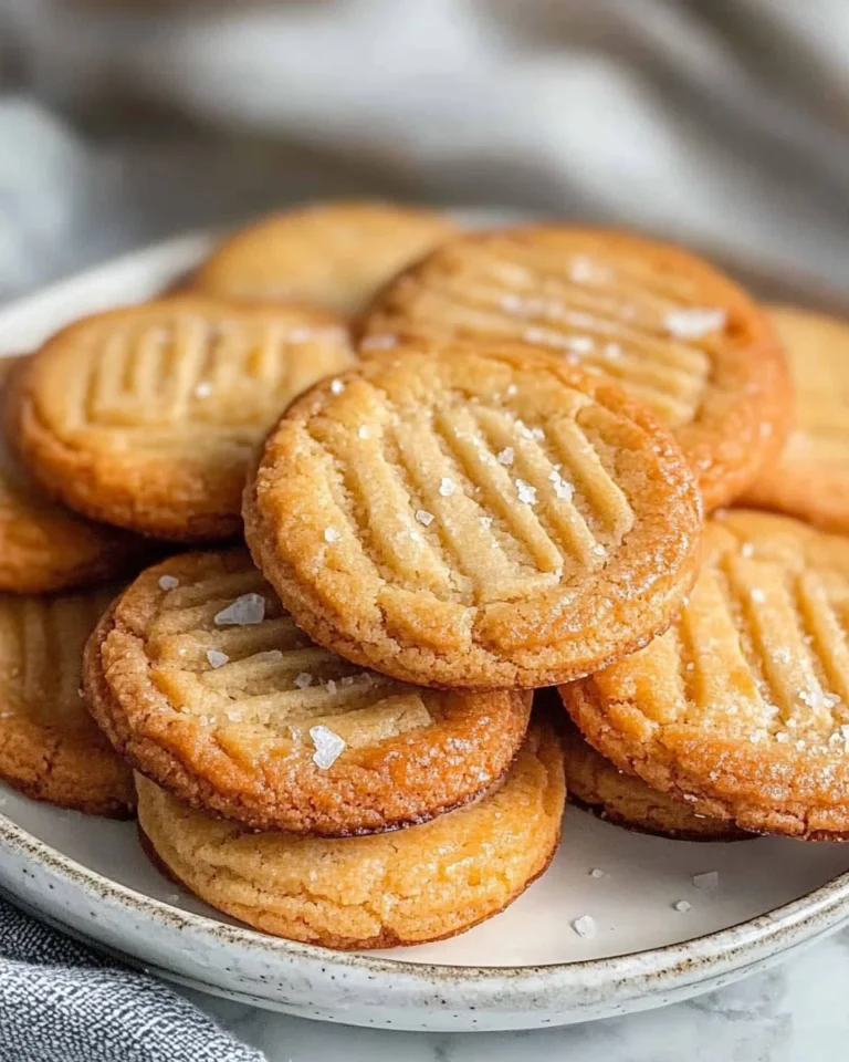 FRENCH SALTED BITTER COOKIES Recipe