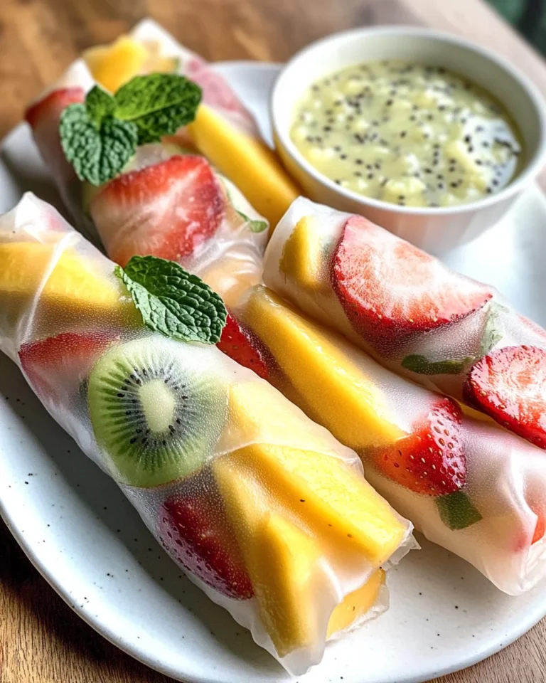 Fruit Spring Rolls