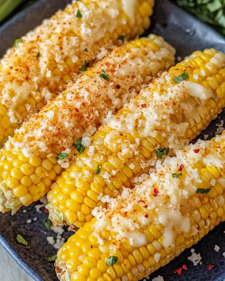 Garlic Parmesan Corn on the Cob