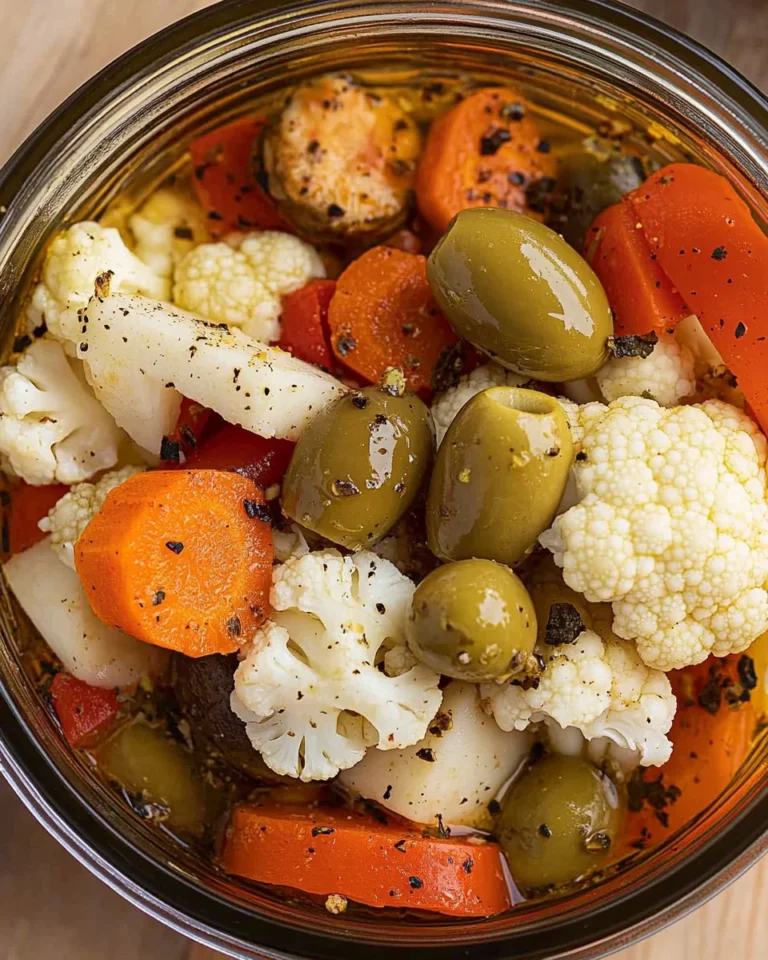Giardiniera {Pickled Vegetables)