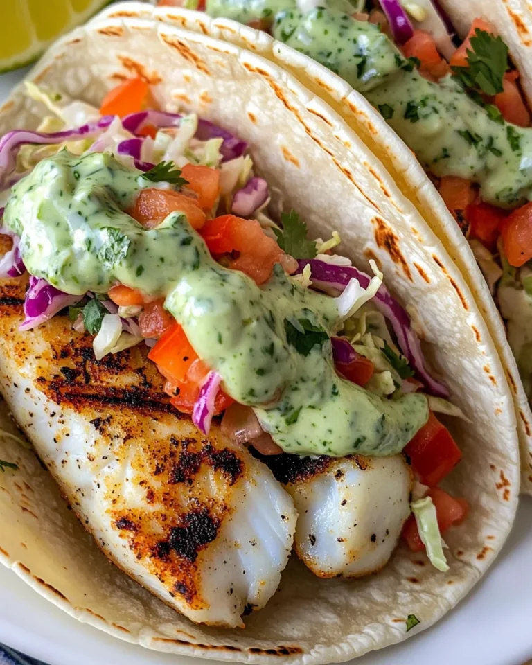 Grilled Fish Tacos